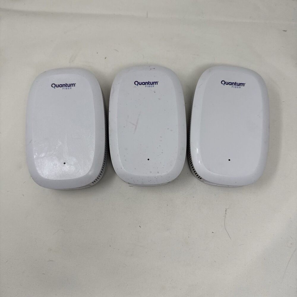 3pk Quantum Fiber Wi‑Fi 6 Mesh Pod Plug‑In Extender Q9500WK 2.5G LAN Tested Work